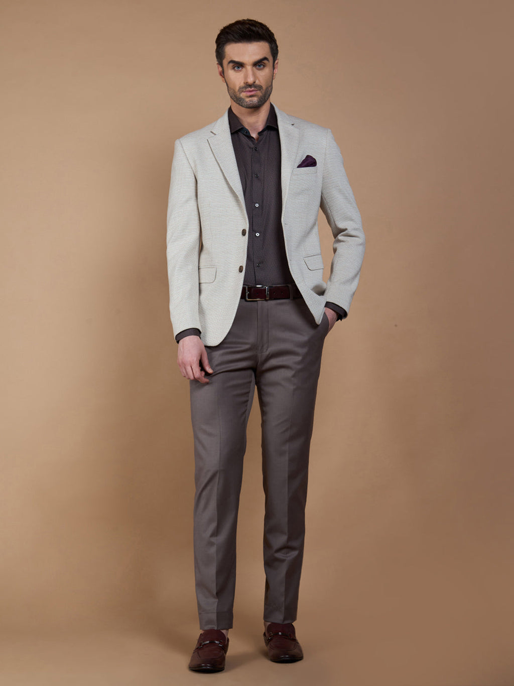 Full Sleeve Textured Jacket