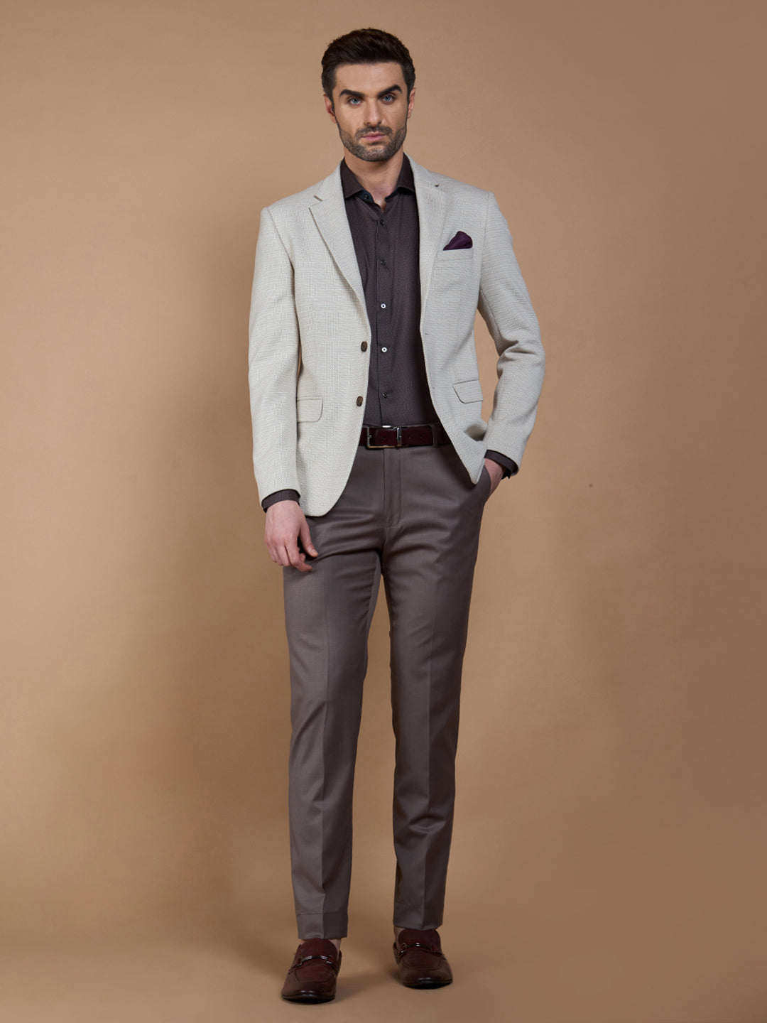 Full Sleeve Textured Jacket