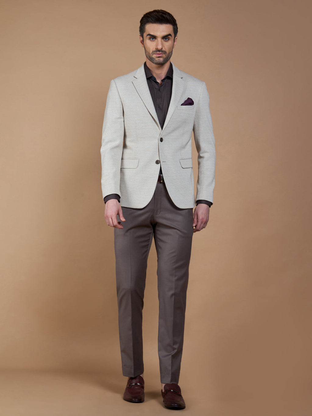 Full Sleeve Textured Jacket