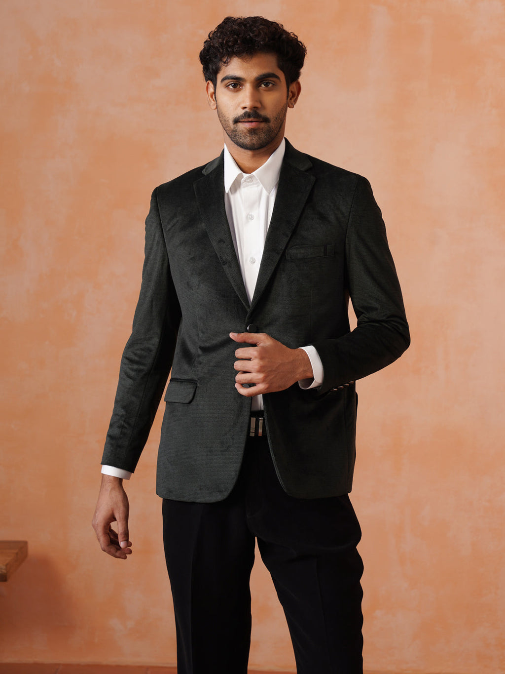 Men’s Notch Collar Jacket