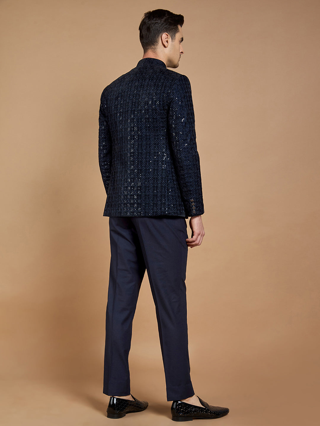 Mandarin Collar Bandhgala