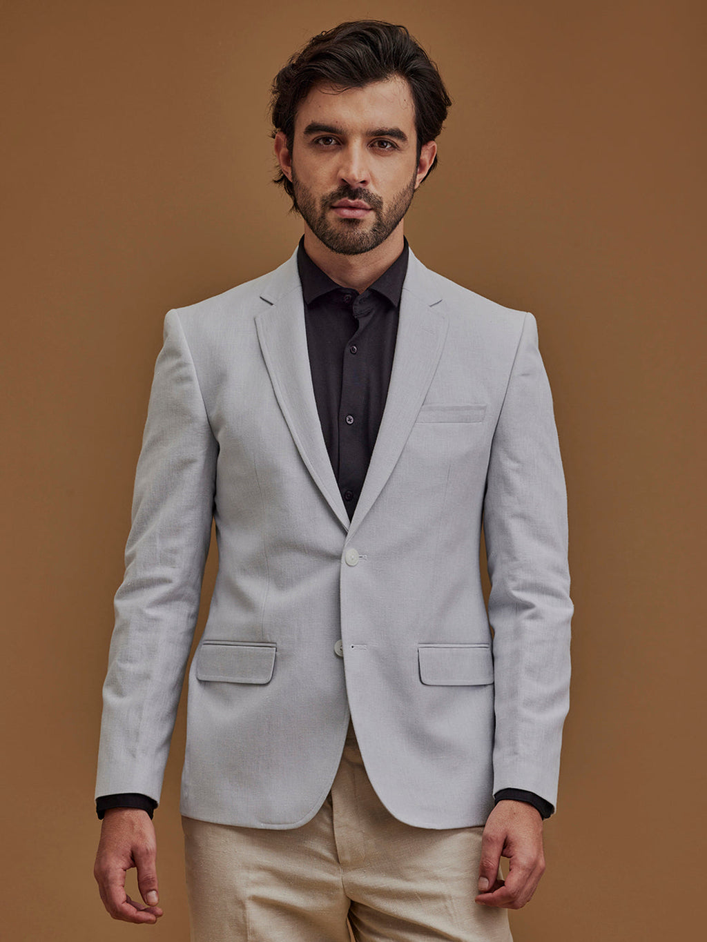 Full Sleeve Grey Jacket