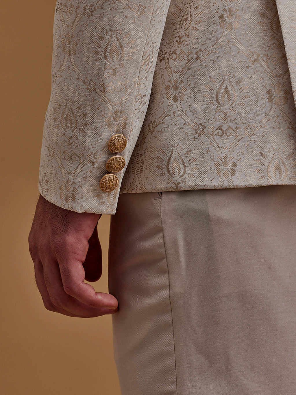 Printed Indo Western Bandhgala