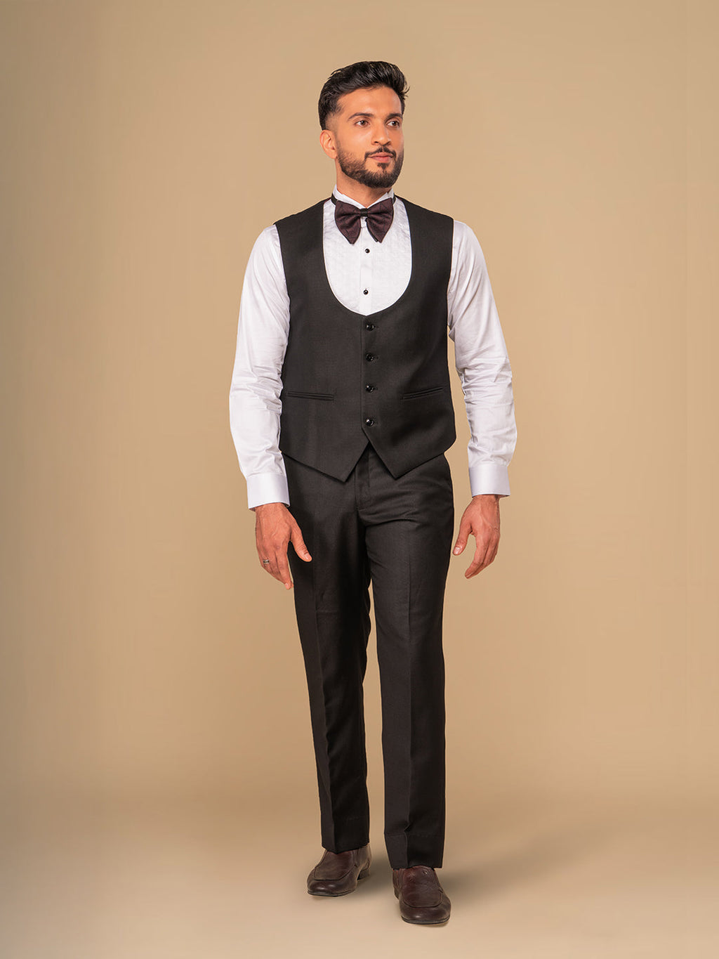 Men's Regular Fit 5-Piece Suit
