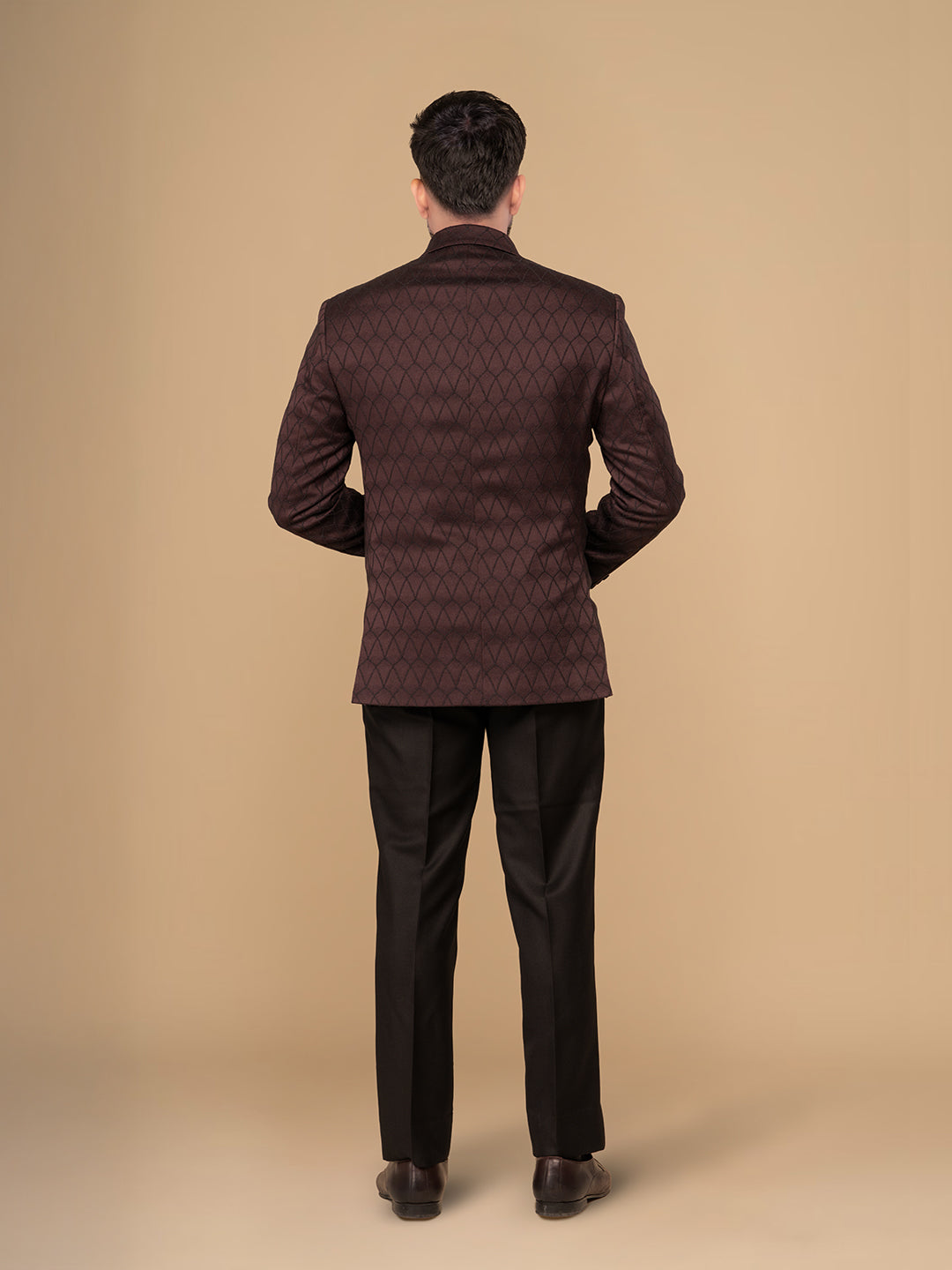 Men's Regular Fit 5-Piece Suit