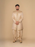 Men Cream Achkan