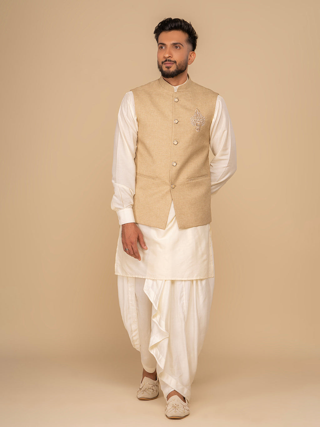 Men Cream Bundi