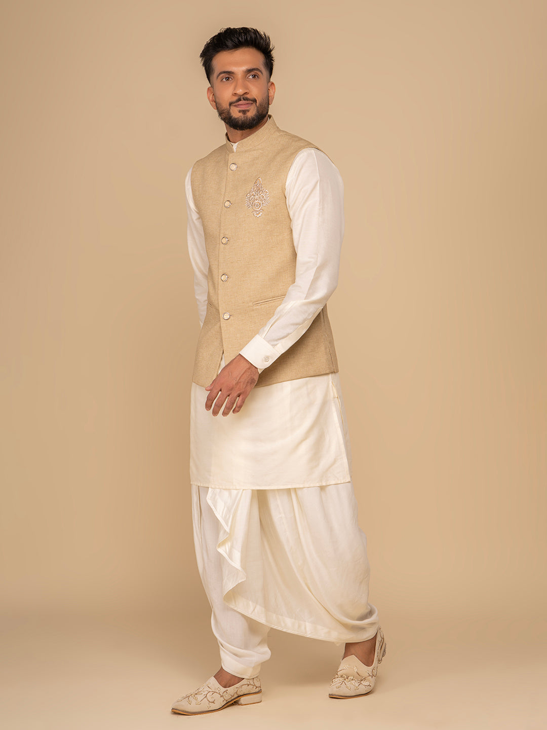 Men Cream Bundi